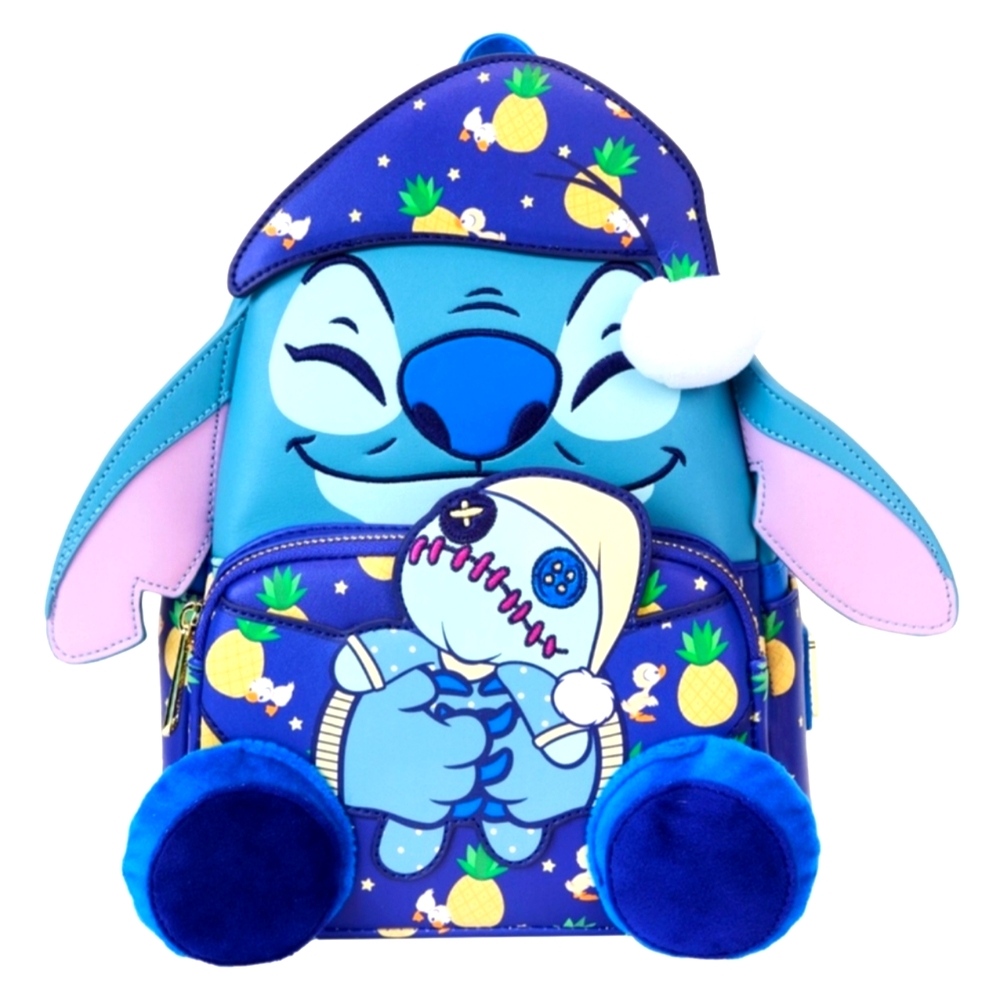 SDCC 2024 Loungefly Disney EXCLUSIVE Bedtime STITCH Glow Mini Backpack